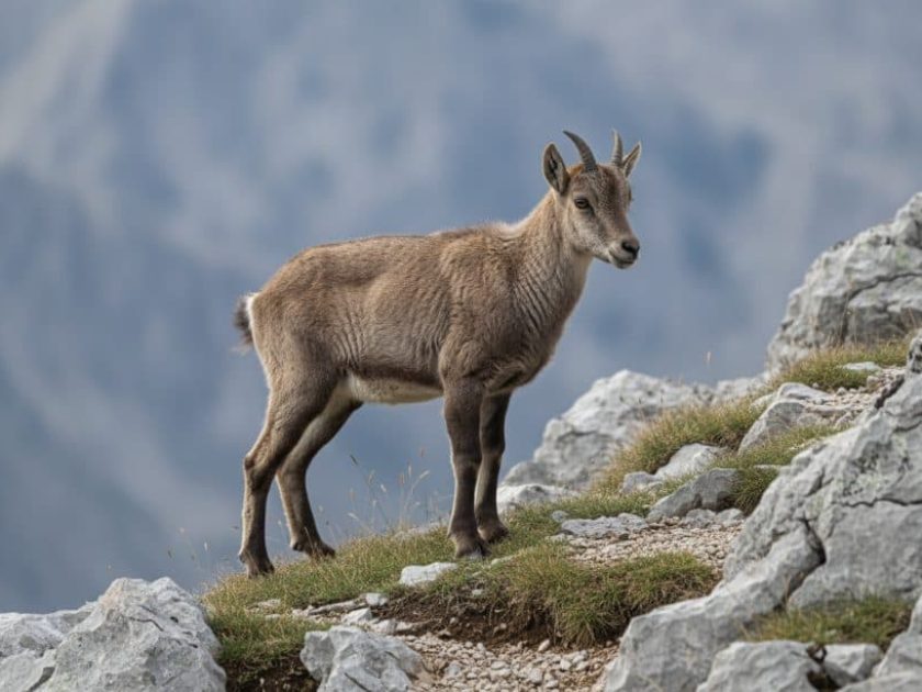 Cría o joven de Cabra montés
