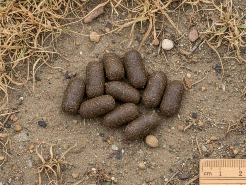 Excremento de Liebre ibérica