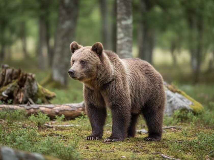 Cría o joven de Oso pardo