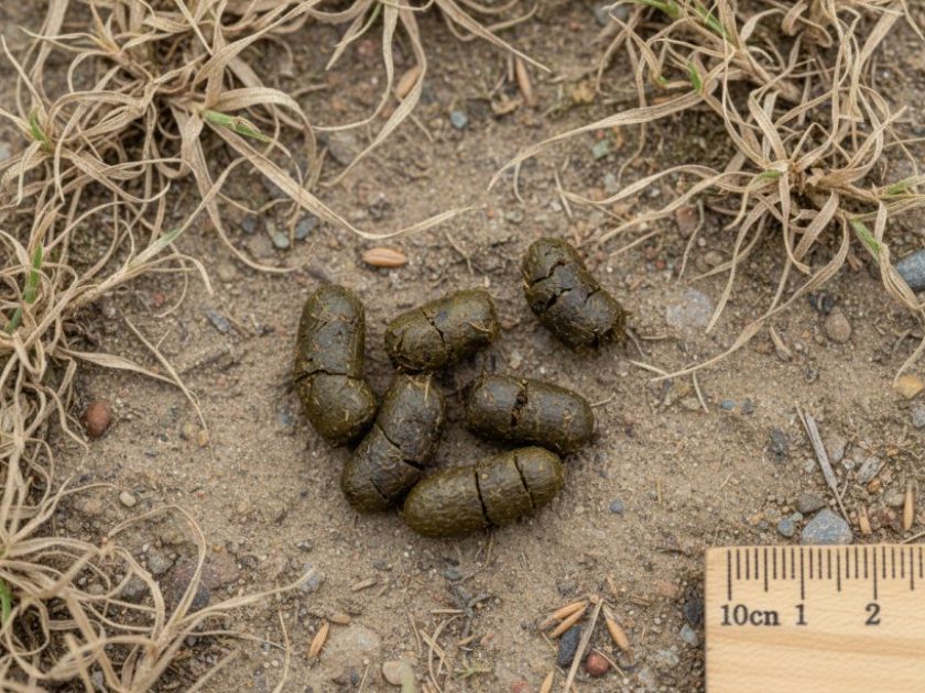 Excremento de Perdiz moruna
