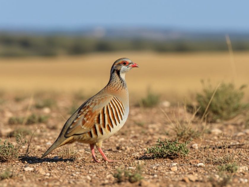 Hembra de Perdiz moruna